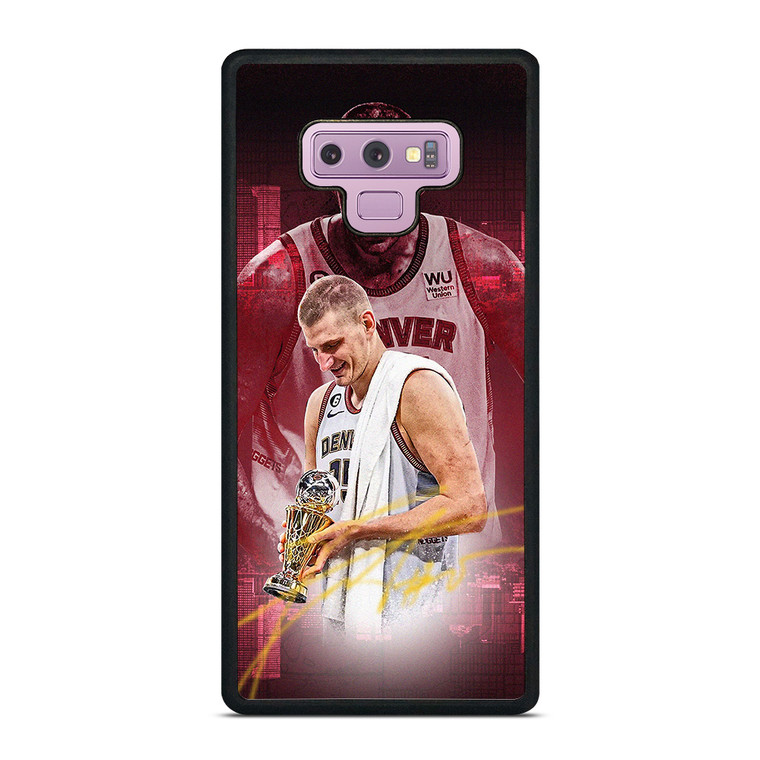 NIKOLA JOKIC DENVER NUGGETS CHAMPIONS Samsung Galaxy Note 9 Case Cover