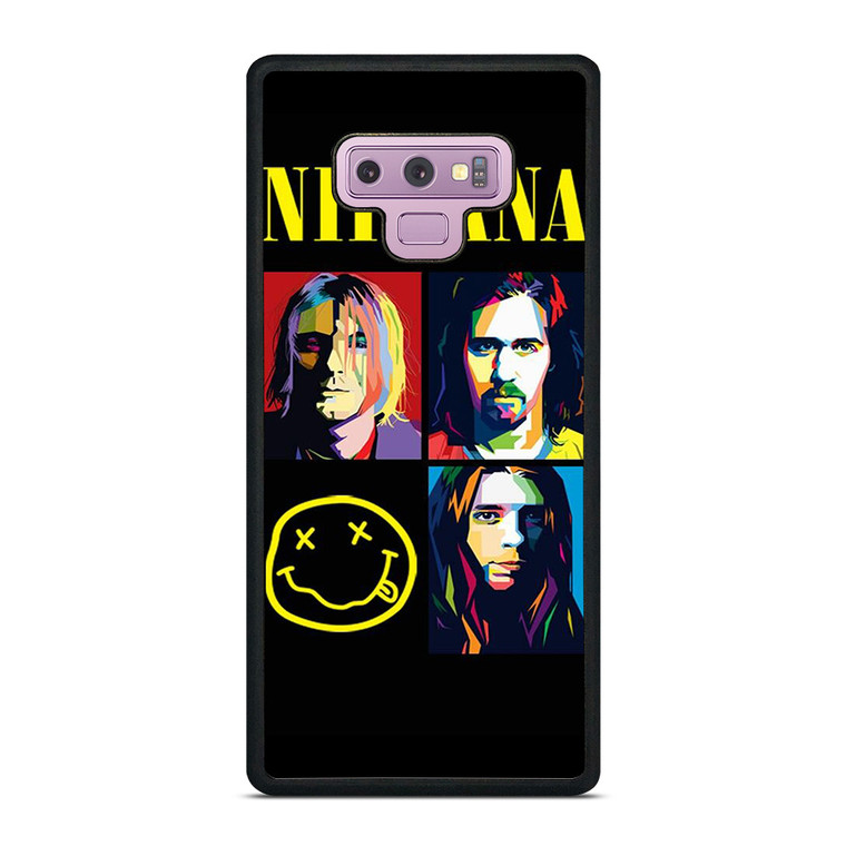 NIRVANA ROCK BAND WPAP Samsung Galaxy Note 9 Case Cover