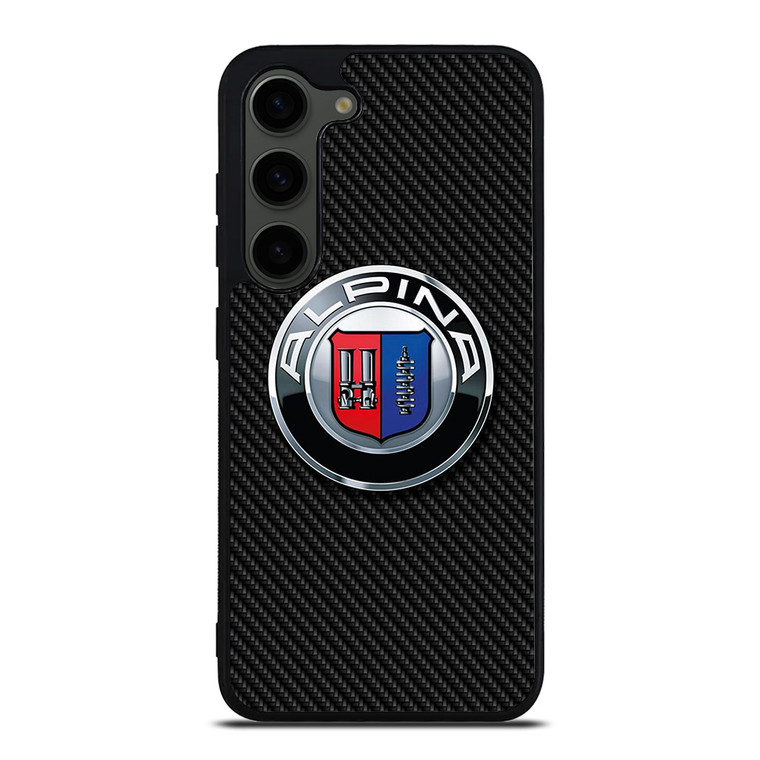 ALPINA AUTOMOBILE CARBON EMBLEM  Samsung Galaxy S23 Plus Case Cover