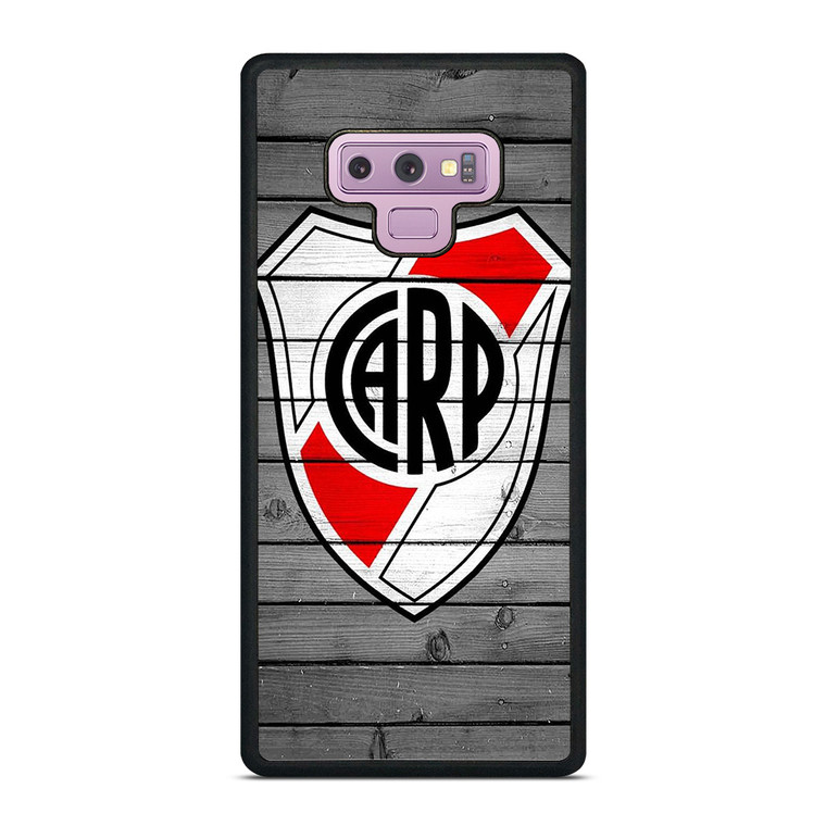RIVER PLATE FOOTBALL WOOD LOGO Samsung Galaxy Note 9 Case Cover