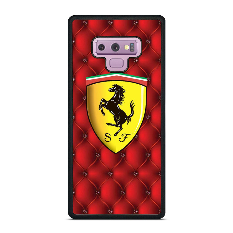 SCUDERIA FERRARI SUPER CAR RED Samsung Galaxy Note 9 Case Cover