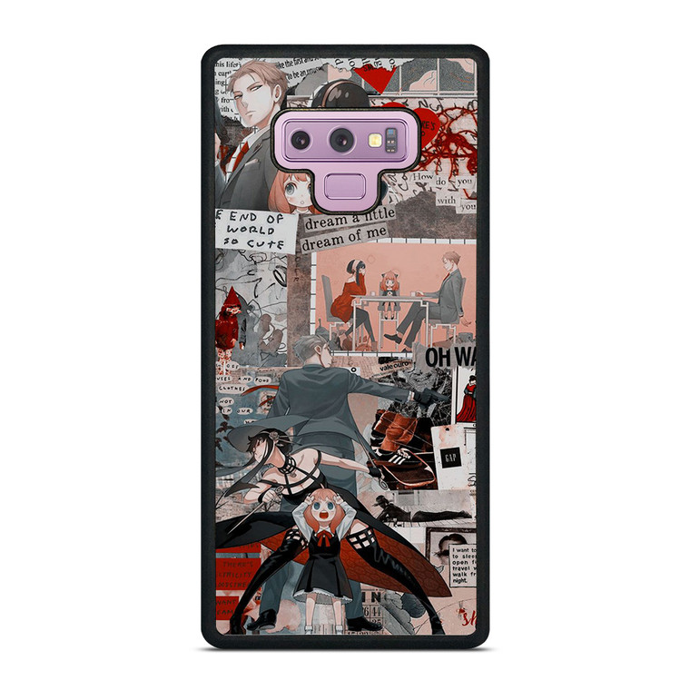 SPY X FAMILY MANGA COLLAGE Samsung Galaxy Note 9 Case Cover