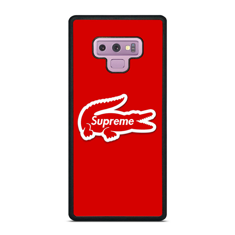SUPREME LACOSTE COOL Samsung Galaxy Note 9 Case Cover