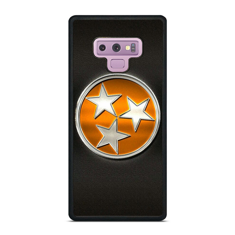TENNESSEE VOLUNTEERS EMBLEM METAL Samsung Galaxy Note 9 Case Cover