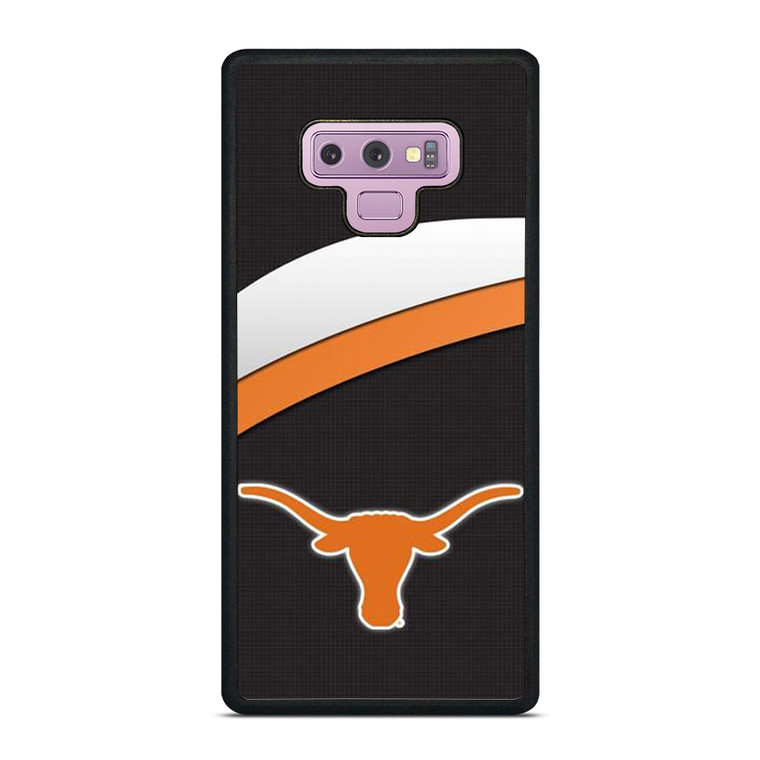 TEXAS LONGHORNS CARBON EMBLEM Samsung Galaxy Note 9 Case Cover