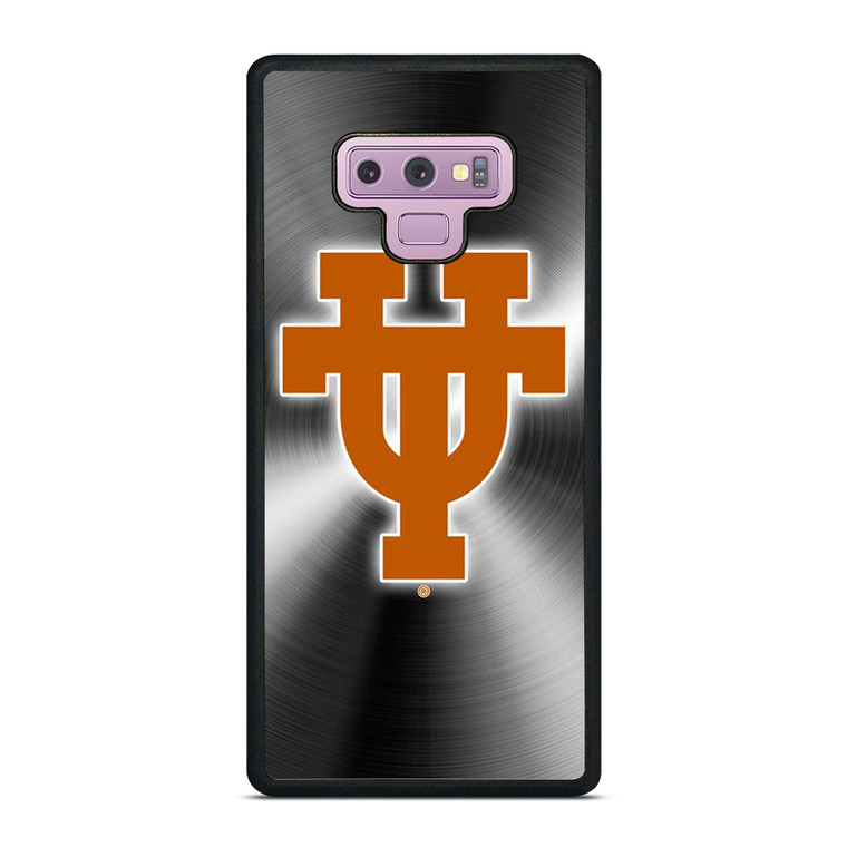 TEXAS LONGHORNS METAL LOGO Samsung Galaxy Note 9 Case Cover