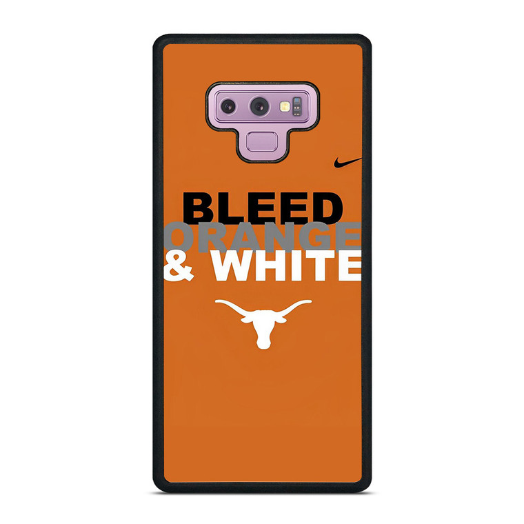 TEXAS LONGHORNS NIKE SLOGAN Samsung Galaxy Note 9 Case Cover
