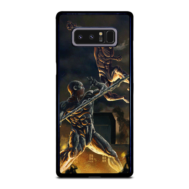 ATTACK ON TITAN VS WARHAMMER TITAN Samsung Galaxy Note 8 Case Cover