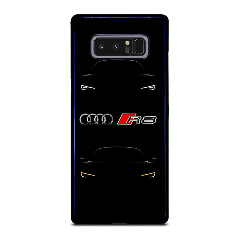 AUDI R8 CAR SILHOUETTE Samsung Galaxy Note 8 Case Cover