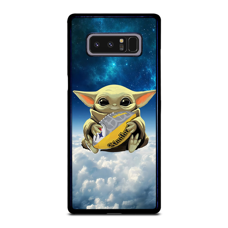 BABY YODA PITTSBURGH STEELERS Samsung Galaxy Note 8 Case Cover