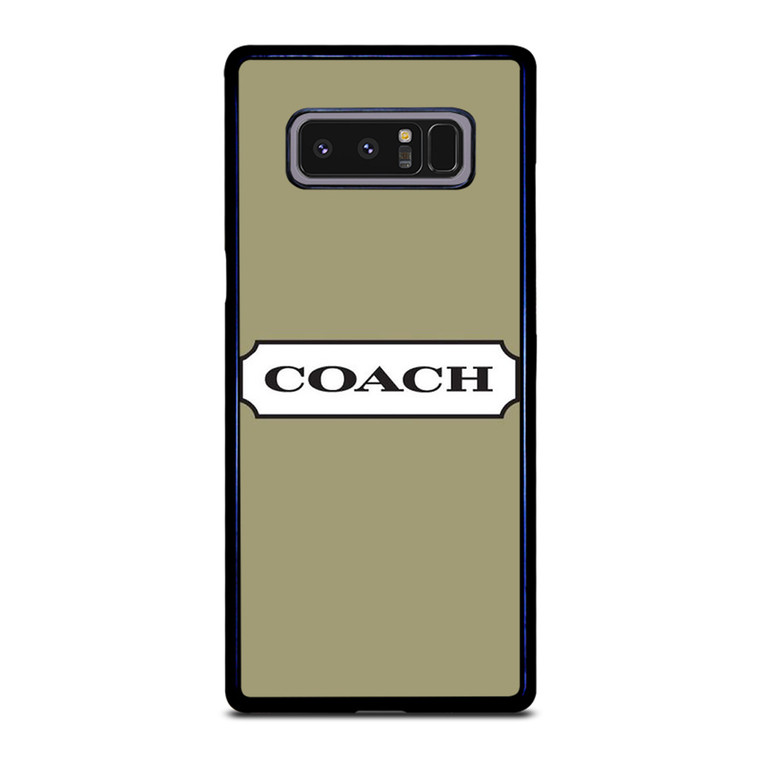 COACH NEW YORK LABEL Samsung Galaxy Note 8 Case Cover