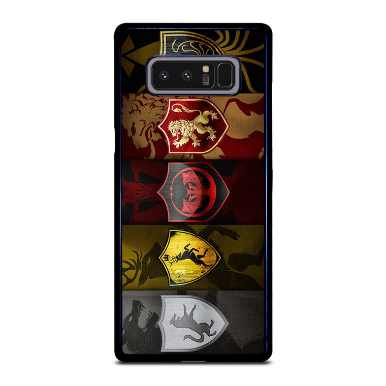 GAME OF THRONES HOUSE SIGILS Samsung Galaxy Note 8 Case Cover