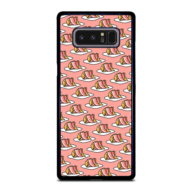 GUDETAMA BACON PATTERN Samsung Galaxy Note 8 Case Cover