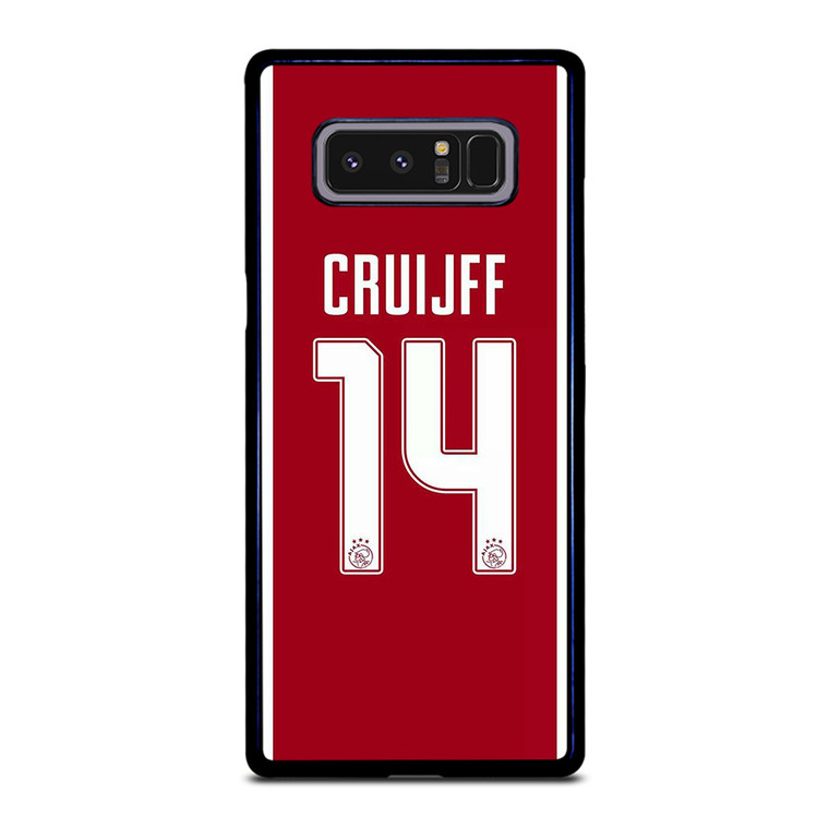 JOHAN CRUIJFF AJAX AMSTERDAM KIT Samsung Galaxy Note 8 Case Cover