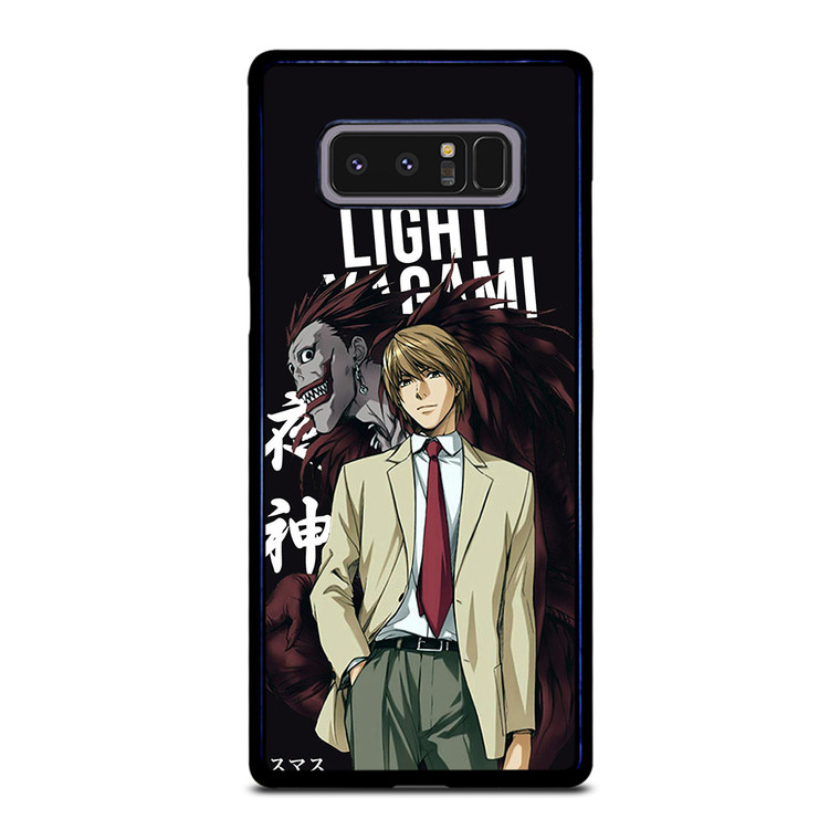 LIGHT YAGAMI DEATH NOTE Samsung Galaxy Note 8 Case Cover