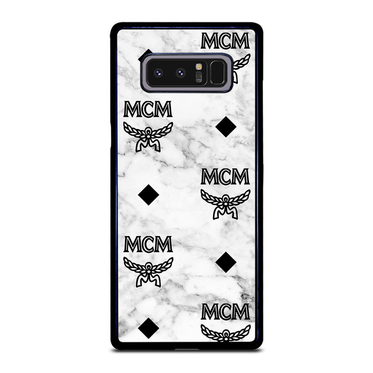 MCM WORLDWIDE WHITE MARBLE Samsung Galaxy Note 8 Case Cover