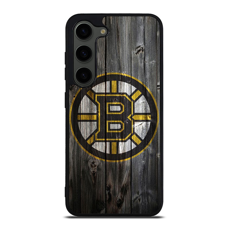 BOSTON BRUINS WOOD LOGO  Samsung Galaxy S23 Plus Case Cover
