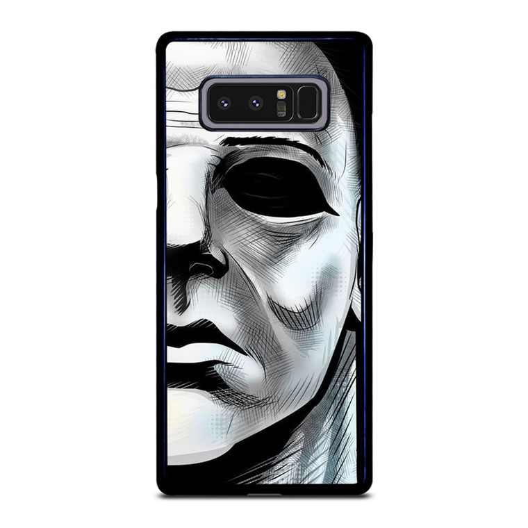 MICHAEL MYERS HORROR CARTOON Samsung Galaxy Note 8 Case Cover