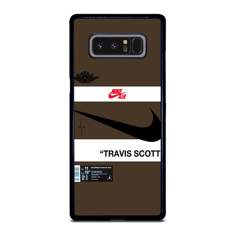 NIKE AIR JORDAN TRAVIS SCOTT BROWN Samsung Galaxy Note 8 Case Cover