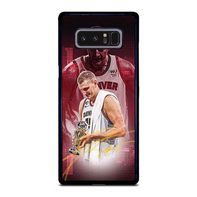 NIKOLA JOKIC DENVER NUGGETS CHAMPIONS Samsung Galaxy Note 8 Case Cover
