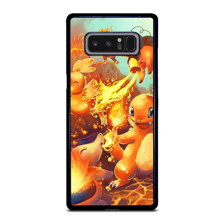 POKEMON FIRE Samsung Galaxy Note 8 Case Cover
