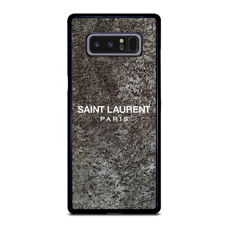 SAINT LAURENT PARIS RASFUR FABRIC Samsung Galaxy Note 8 Case Cover