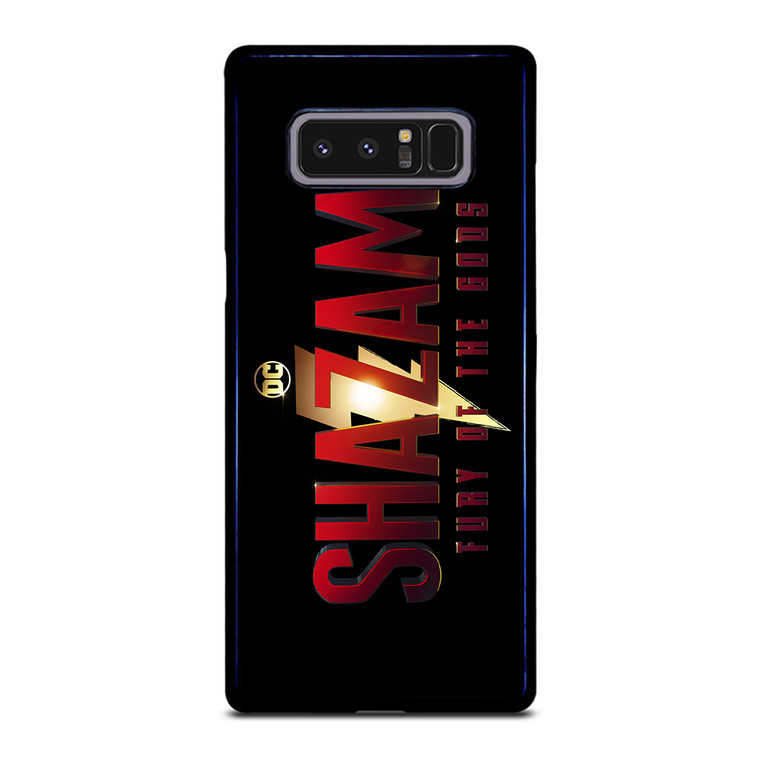 SHAZAM FURY OF THE GODS LOGO Samsung Galaxy Note 8 Case Cover