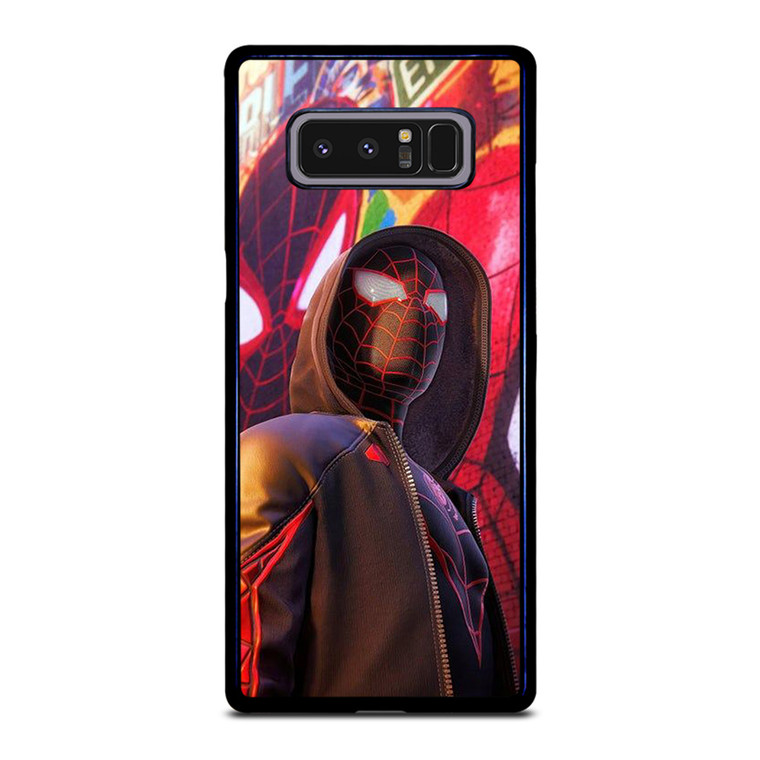SPIDERMAN MILES MORALES POSTER Samsung Galaxy Note 8 Case Cover