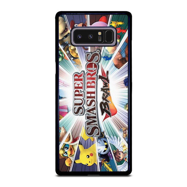 SUPER SMASH BROSH BRAWL LOGO Samsung Galaxy Note 8 Case Cover
