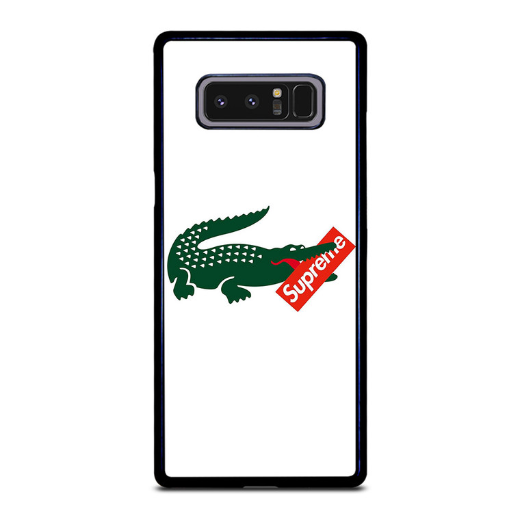 SUPREME LACOSTE COLLAB Samsung Galaxy Note 8 Case Cover