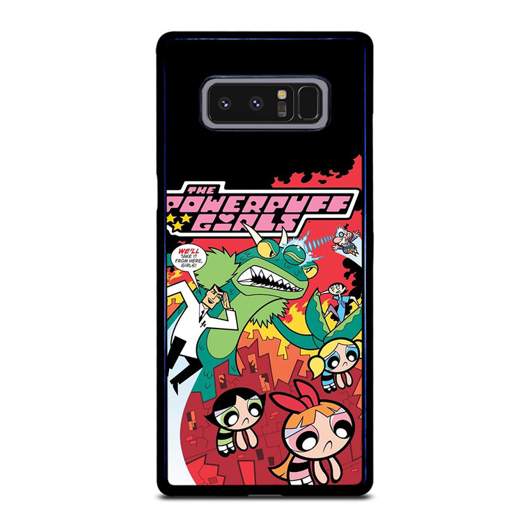 THE POWERPUFF GIRLS COMIC Samsung Galaxy Note 8 Case Cover