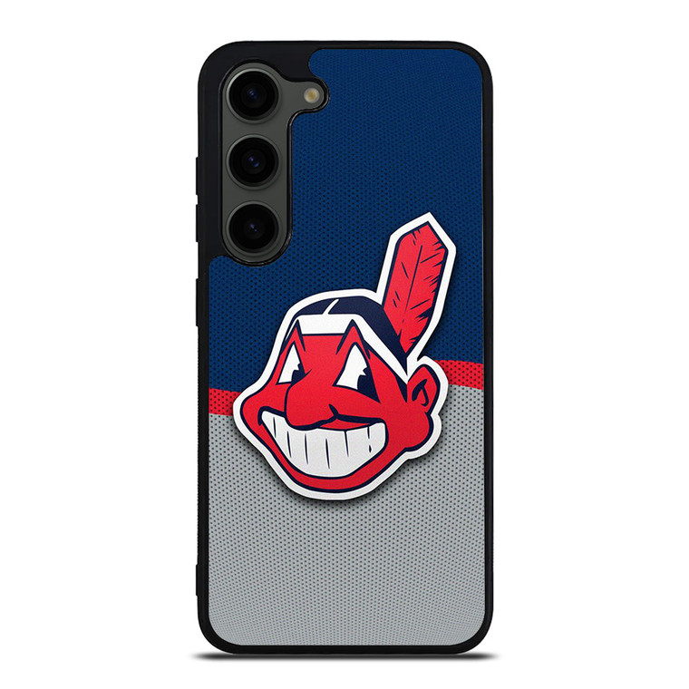 CLEVELAND INDIANS CARBON LOGO  Samsung Galaxy S23 Plus Case Cover