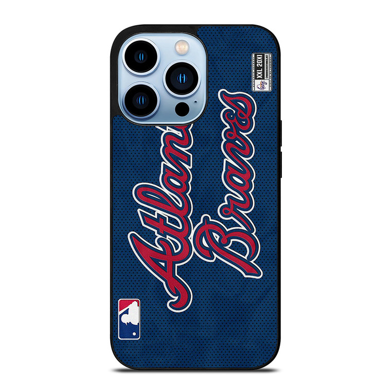 ATLANTA BRAVES BASEBALL KIT EMBLEM iPhone 13 Pro Max Case Cover