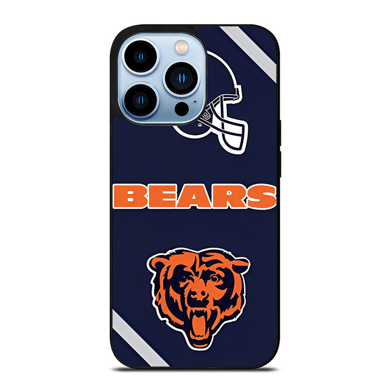 CHICAGO BEARS FOOTBALL HELMET LOGO iPhone 13 Pro Max Case Cover