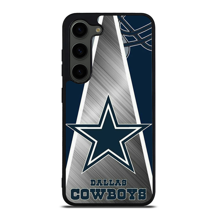 DALLAS COWBOYS FOOTBALL METAL LOGO  Samsung Galaxy S23 Plus Case Cover