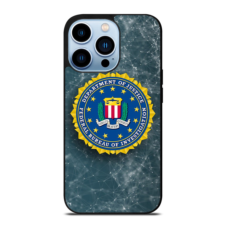 FBI FEDERAL BUREAU OF INVESTIGATION BADGE iPhone 13 Pro Max Case Cover
