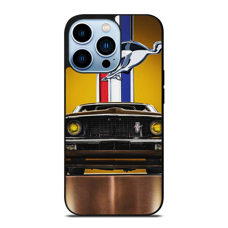 FORD MUSTANG GT GOLD EMBLEM iPhone 13 Pro Max Case Cover