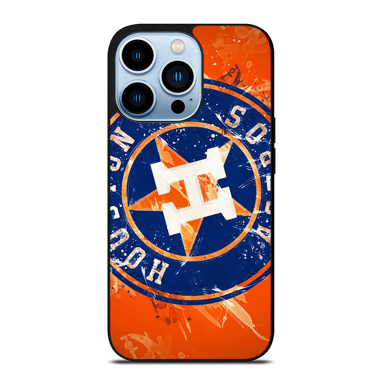 HOUSTON ASTROS BASEBALL BRUSHED SYMBOL iPhone 13 Pro Max Case Cover