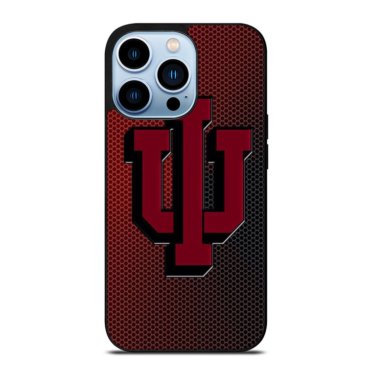 INDIANA HOOSIERS CARBON LOGO iPhone 13 Pro Max Case Cover
