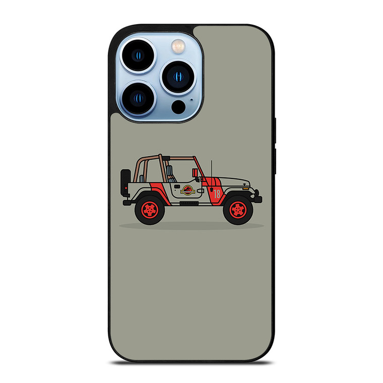 JEEP WRANGLER JURASSIC PARK iPhone 13 Pro Max Case Cover