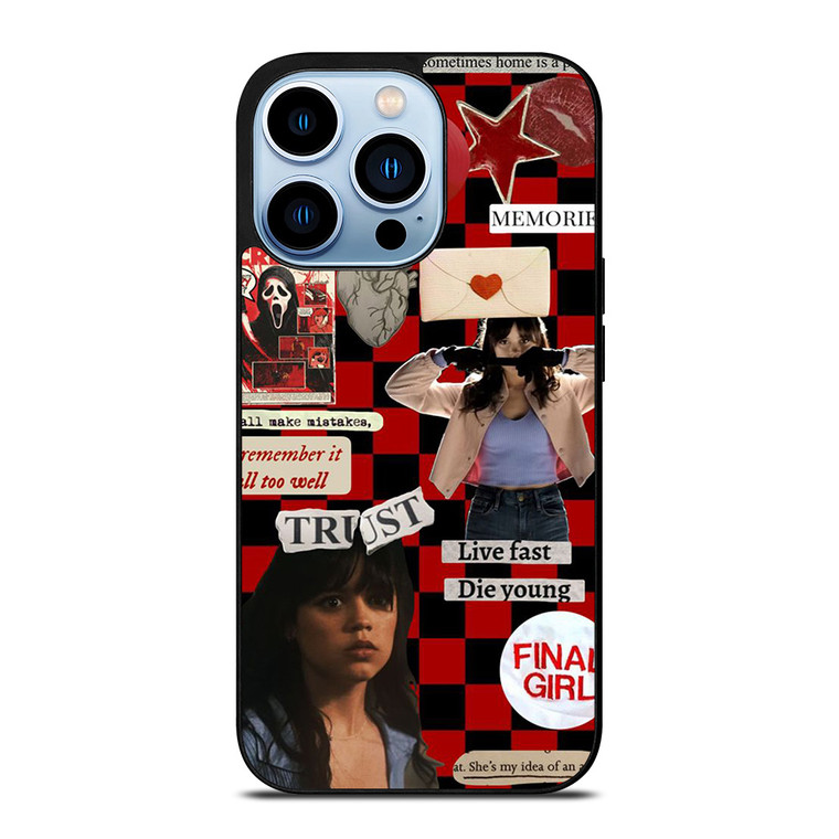 JENNA ORTEGA TARA CARPENTER SCREAM VI COLLAGE iPhone 13 Pro Max Case Cover