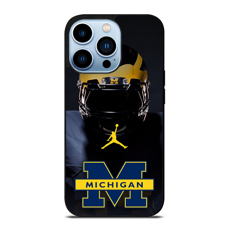 MICHIGAN WOLVERINES FOOTBALL AIR JORDAN iPhone 13 Pro Max Case Cover MICHIGAN WOLVERINES FOOTBALL AIR JORDAN iPhone 13 Pro Max Case Cover