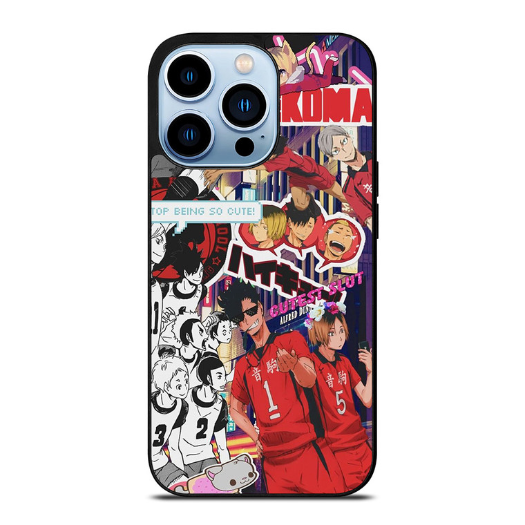 NEKOMA HIGH HAIKYUU COLLAGE iPhone 13 Pro Max Case Cover NEKOMA HIGH HAIKYUU COLLAGE iPhone 13 Pro Max Case Cover