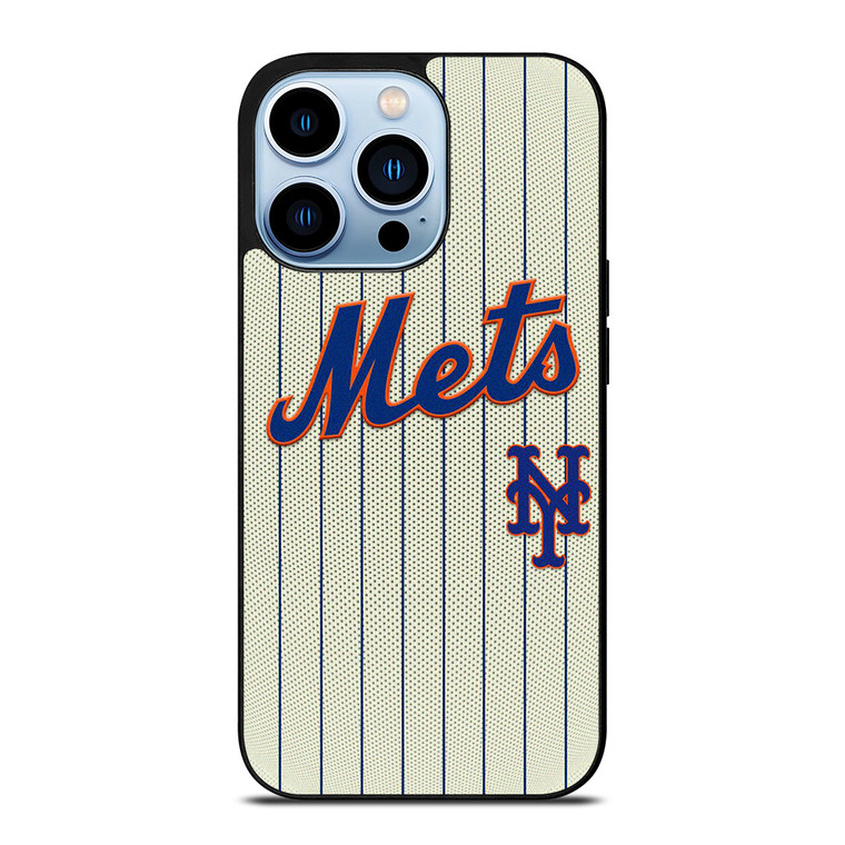 NEW YORK METS BASEBALL STRIPE SYMBOL iPhone 13 Pro Max Case Cover NEW YORK METS BASEBALL STRIPE SYMBOL iPhone 13 Pro Max Case Cover