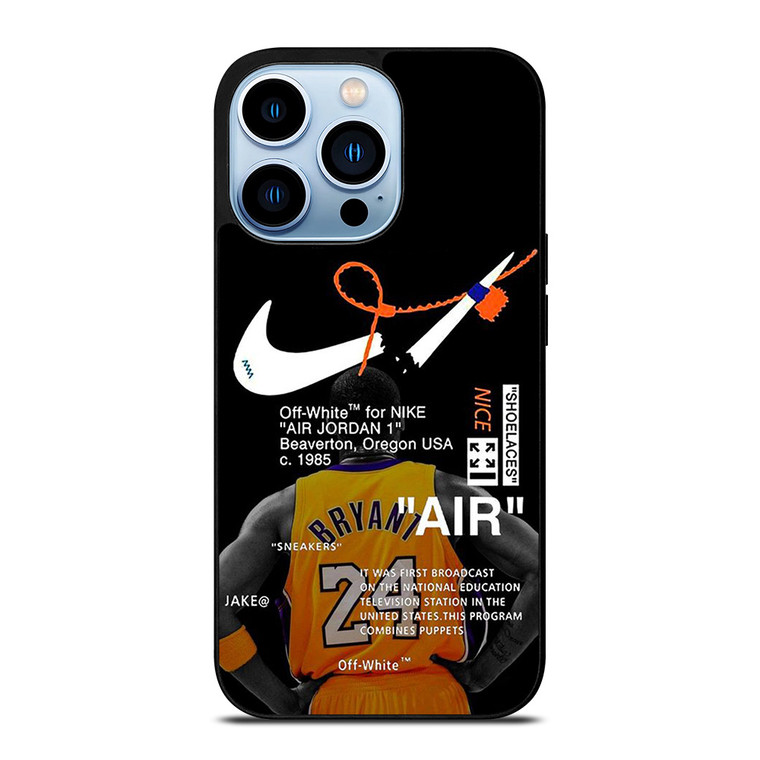 NIKE OFF WHITE KOBE BRYANT iPhone 13 Pro Max Case Cover