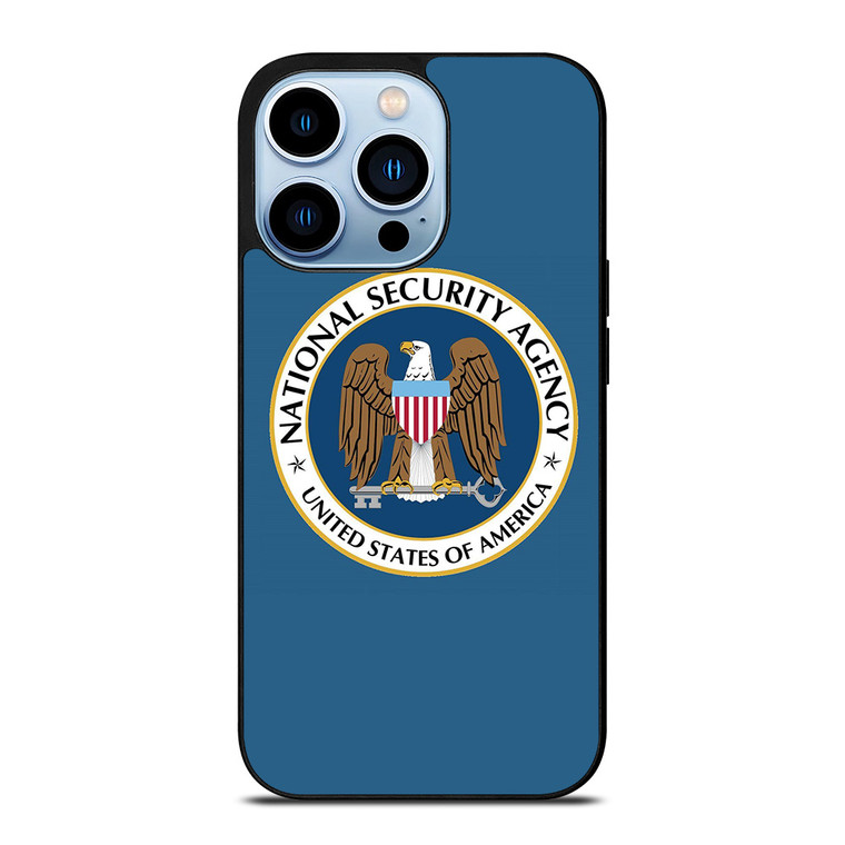 NSA NATIONAL SECURITY AGENCY BADGE iPhone 13 Pro Max Case Cover