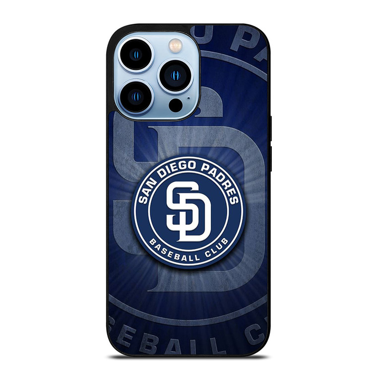 SAN DIEGO PADRES BASEBALL METAL LOGO iPhone 13 Pro Max Case Cover