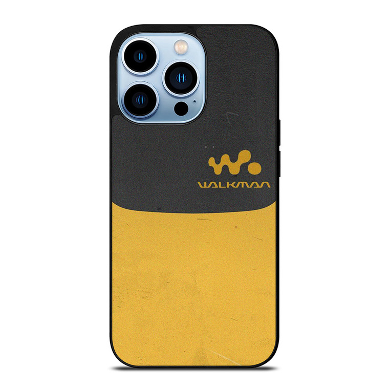 SONY WALKMAN LEATHER iPhone 13 Pro Max Case Cover