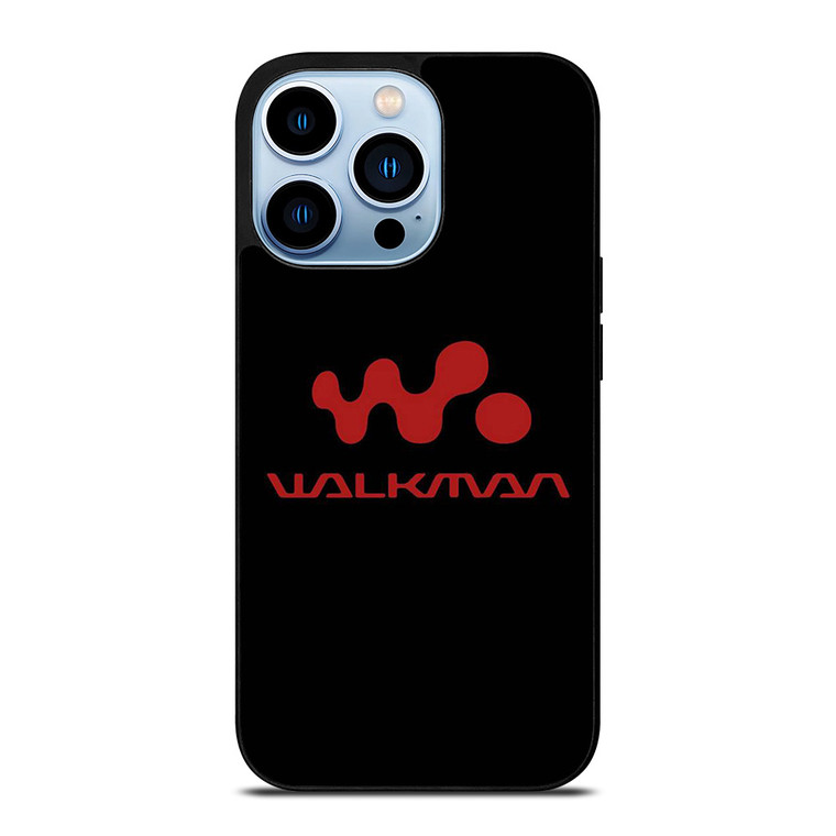 SONY WALKMAN LOGO BLACK iPhone 13 Pro Max Case Cover