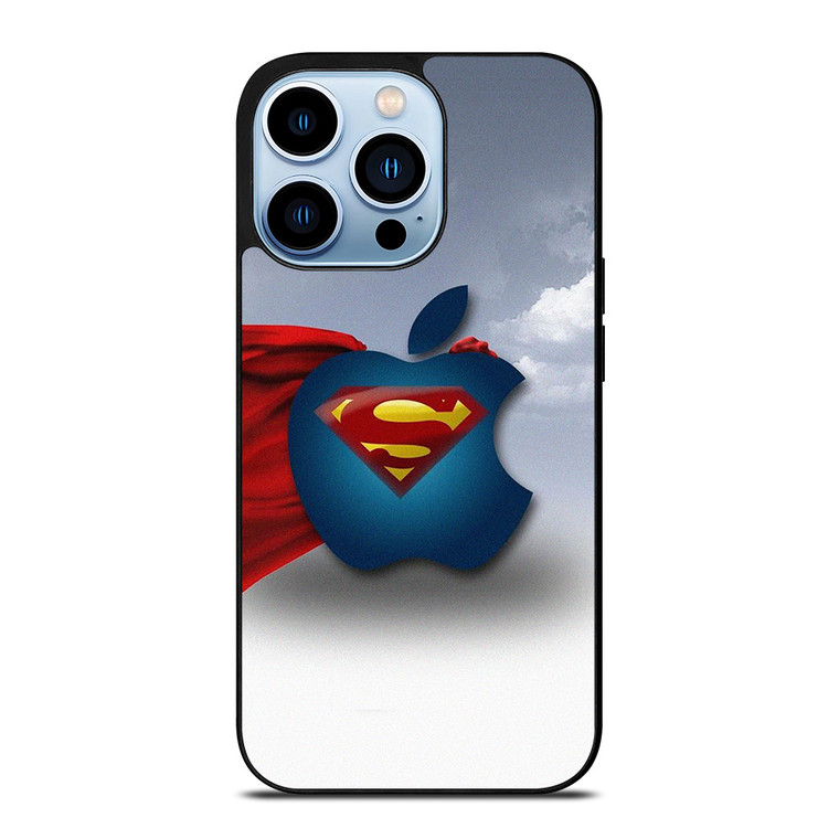 SUPERMAN APPLE LOGO iPhone 13 Pro Max Case Cover
